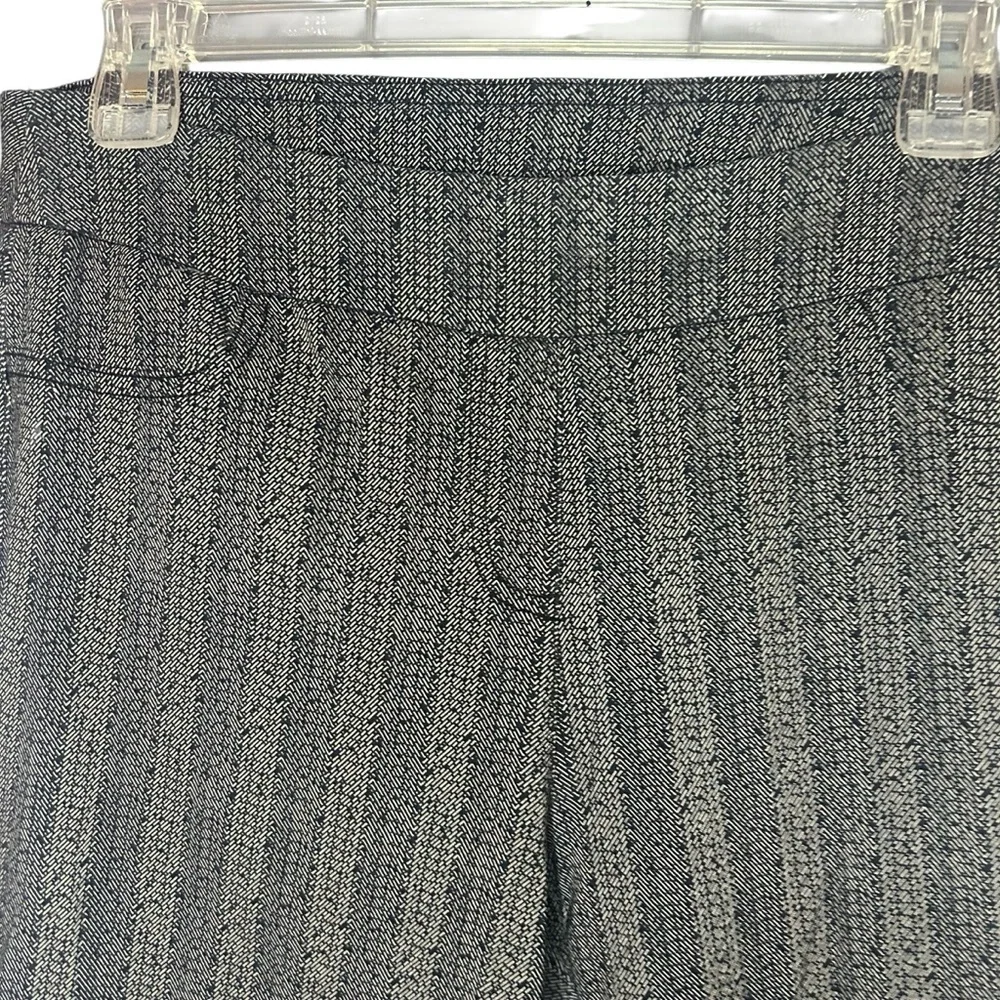 Slimsation by Multiples Pull On Herringbone Print Pants Size 8